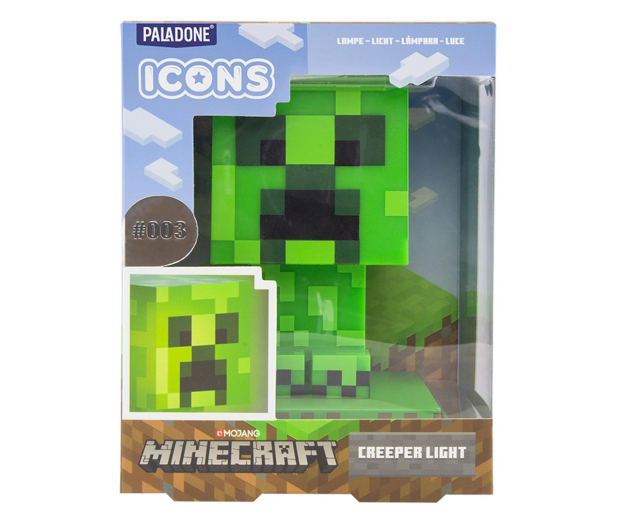 PALADONE Lampka Minecraft Creeper - 1247171 - zdjęcie 4
